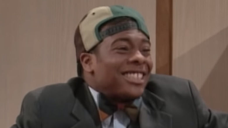 Kel smiling