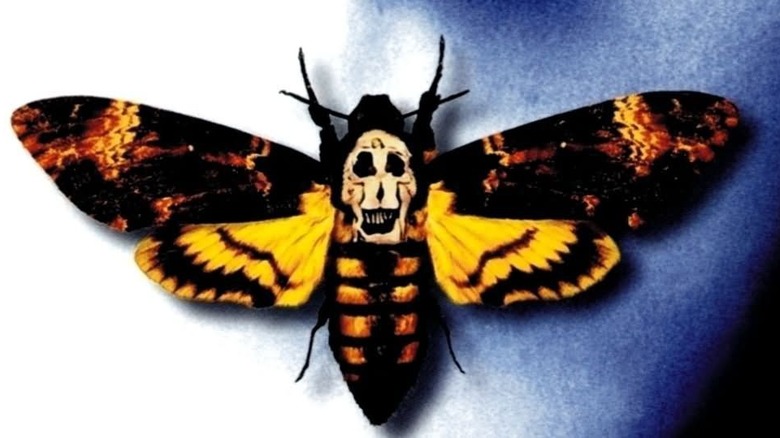 Silence of the Lambs poster moth closeup