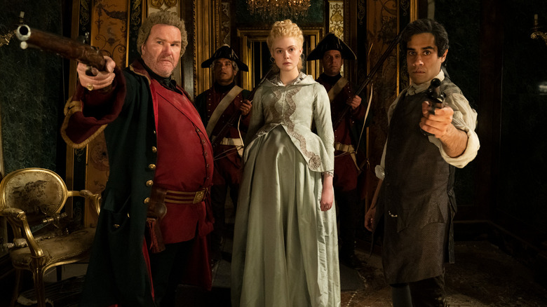 Douglas Hodge, Elle Fanning, Sacha Dhawan