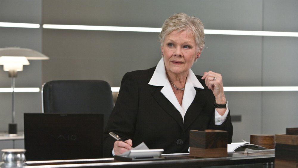 Judi Dench, M, James Bond