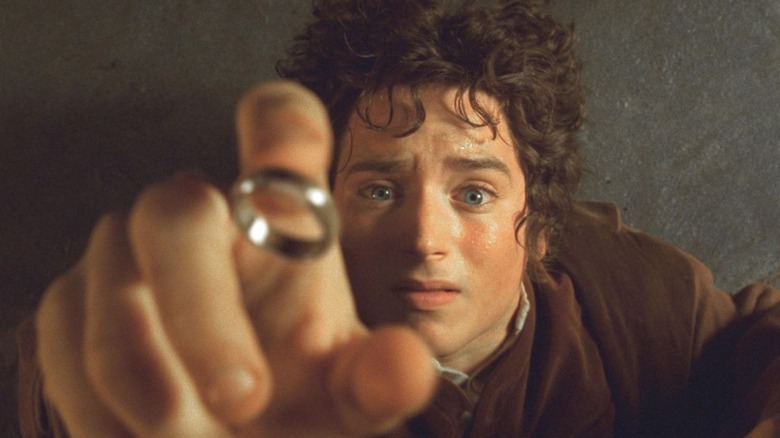 Frodo catches the Ring