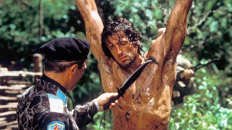 Sylvester Stallone in Rambo: First Blood II