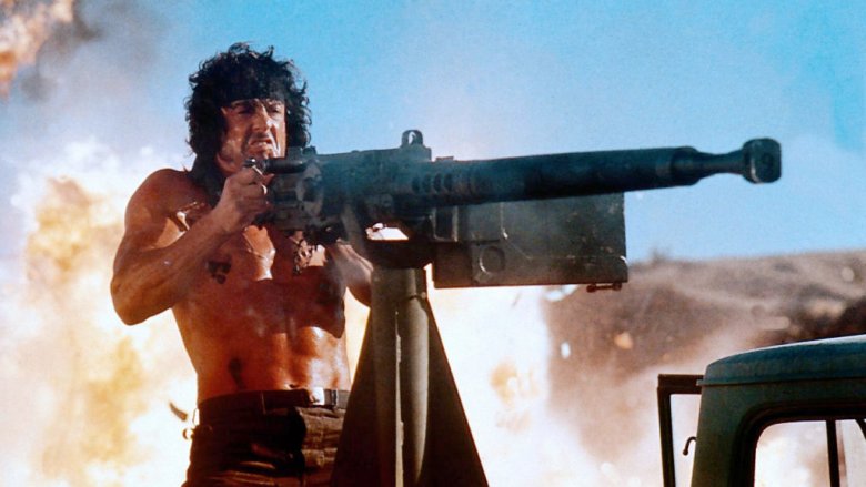 Sylvester Stallone in Rambo III