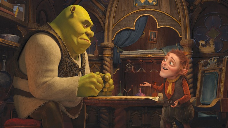 Shrek signs the deal