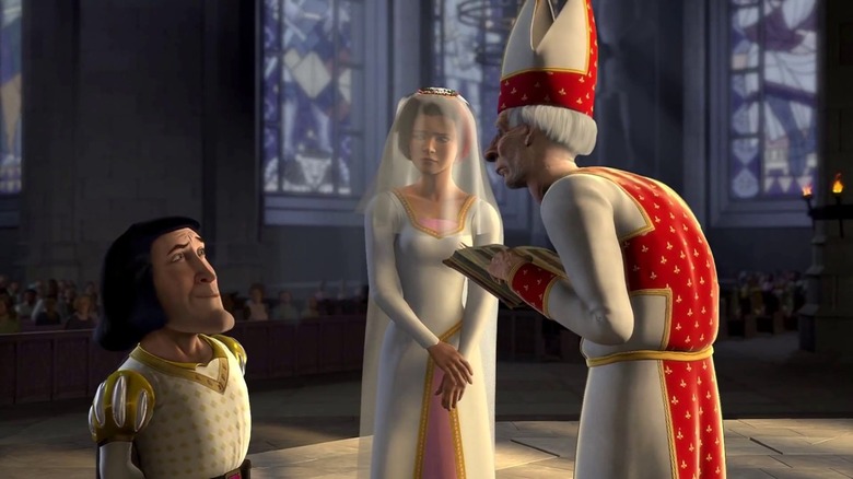 Farquaad about to marry Fiona