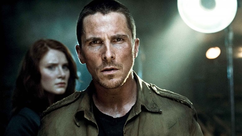 Bryce Dallas Howard and Christian Bale in Terminator Salvation