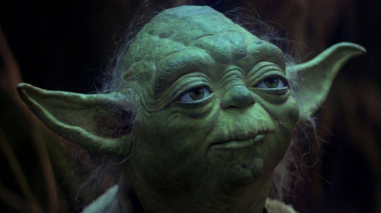 Yoda in Empire Strikes Back