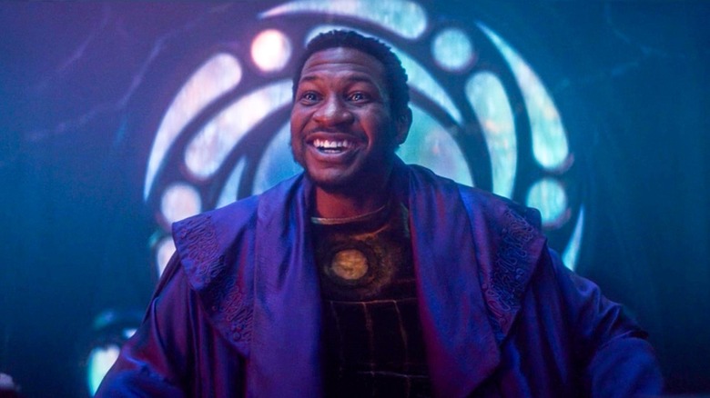 Jonathan Majors as He Who Remains laughing on Loki