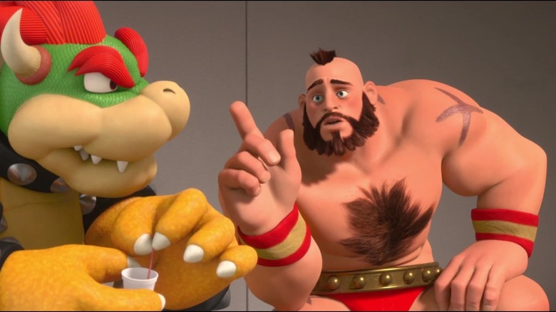 Zangief giving some advice