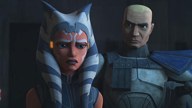 Ahsoka and Rex in Shattered