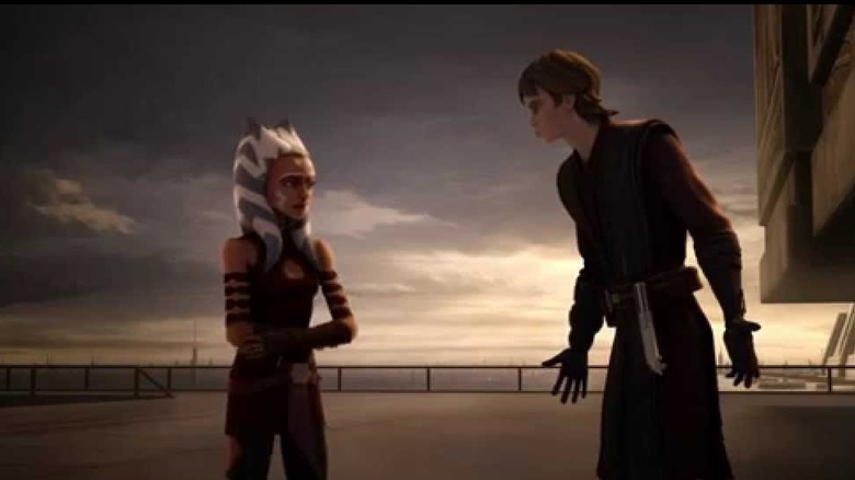 ahsoka and anakin arguing