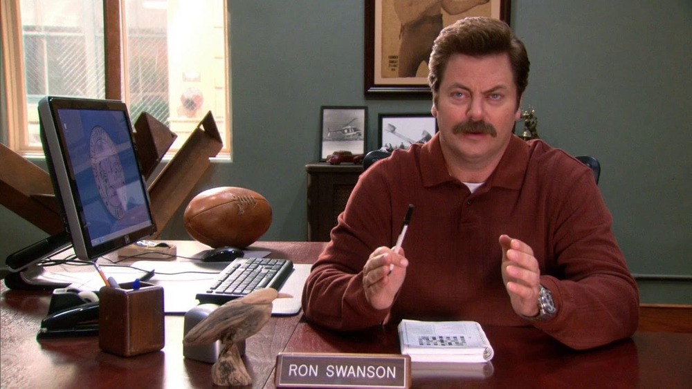 Nick Offerman as Ron Swanson