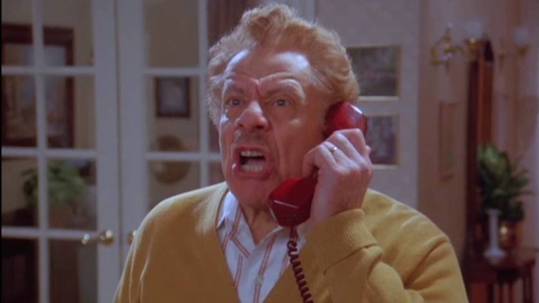 Frank Costanza on the phone