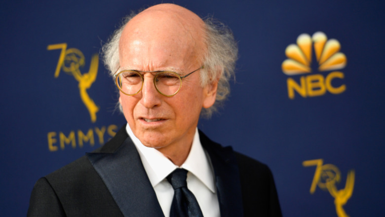 Disgusted Larry David