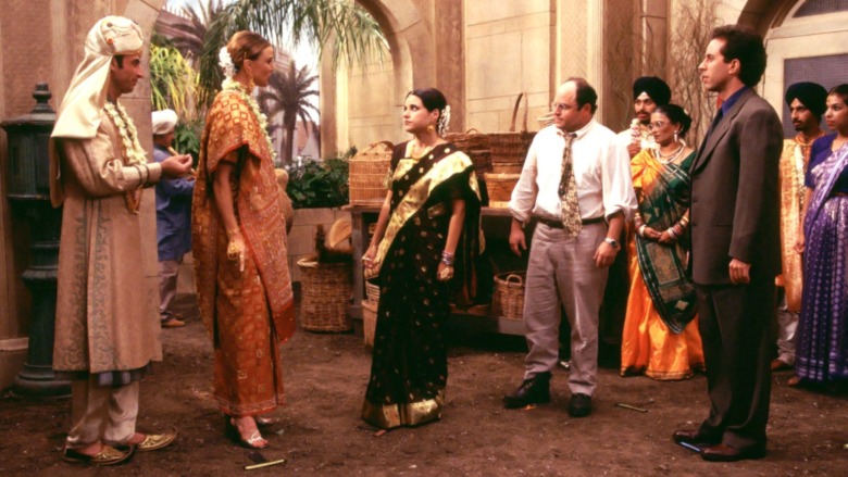 Jerry,George, and Elaine in India