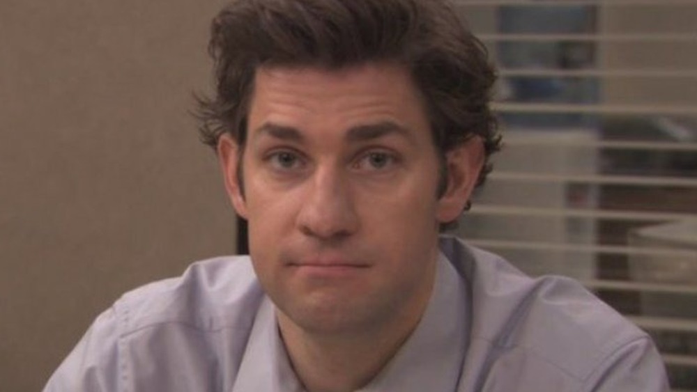 Jim Halpert looking into camera