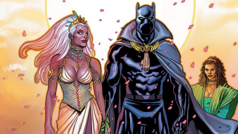 Storm marries Black Panther