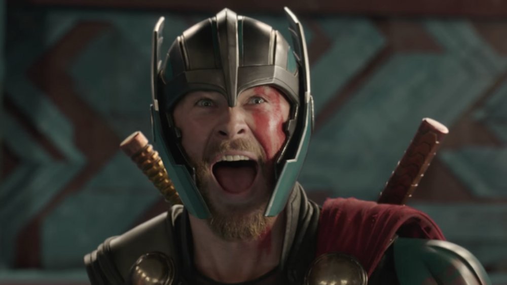 Chris Hemsworth as Thor in Thor: Ragnarok