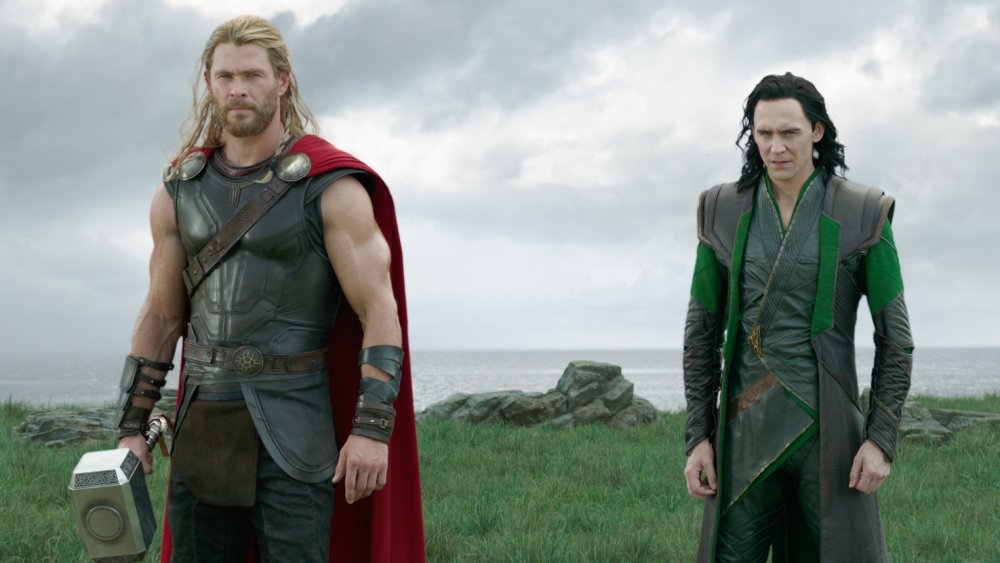 Chris Hemsworth and Tom Hiddleston, Loki, Thor: Ragnarok