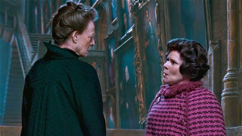 McGonagall and Umbridge arguing