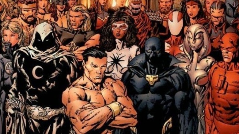 Moon Knight and other Avengers