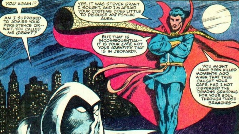 Moon Knight and Dr. Strange