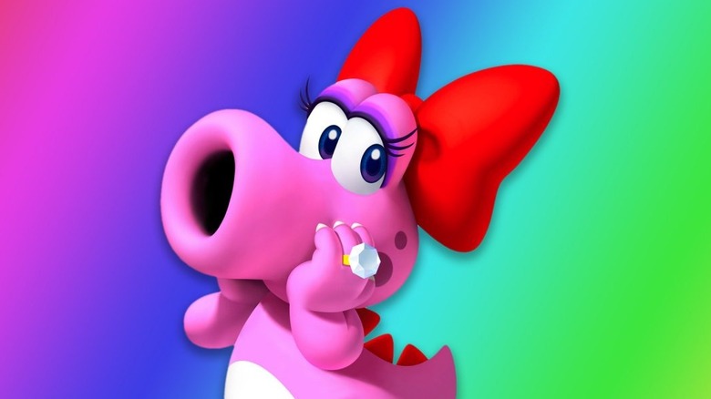 Birdo looking