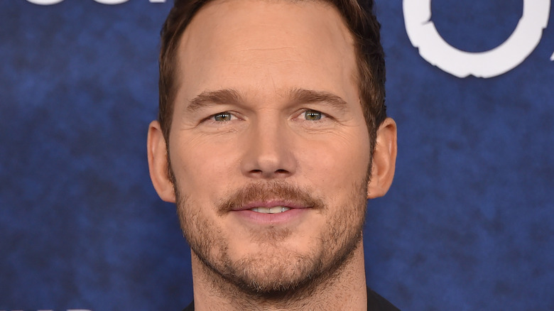 Chris Pratt smiles for camera