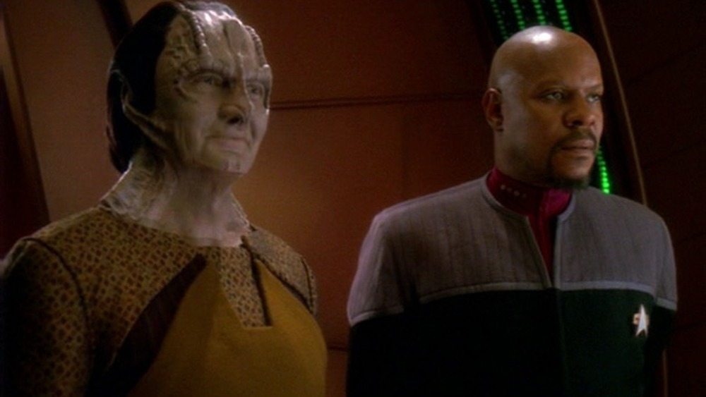 Garak and Captain Sisko 