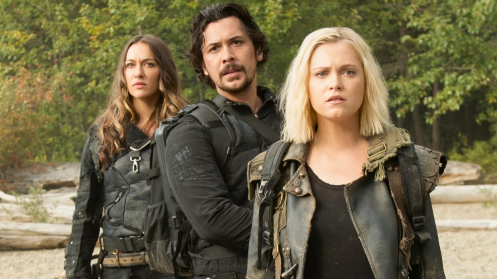 Echo, Clarke, and Bellamy on The 100