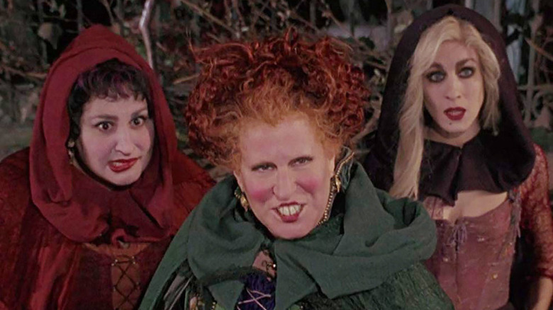 Sanderson sisters at door