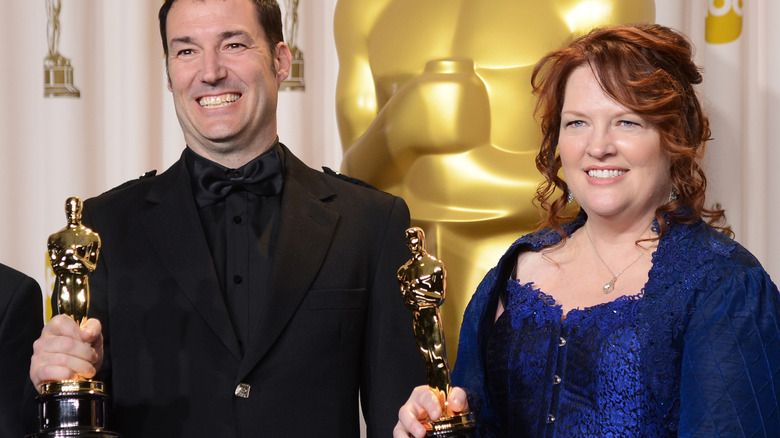 Mark Andrews and Brenda Chapman Oscars