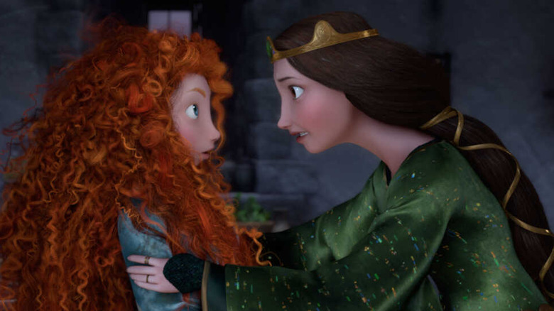 Merida and Elinor in Brave