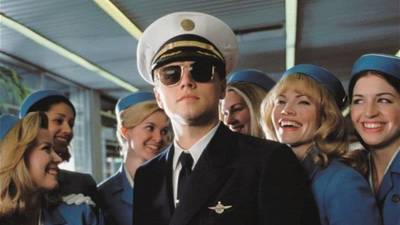 Frank Abagnale Jr. and flight attendants