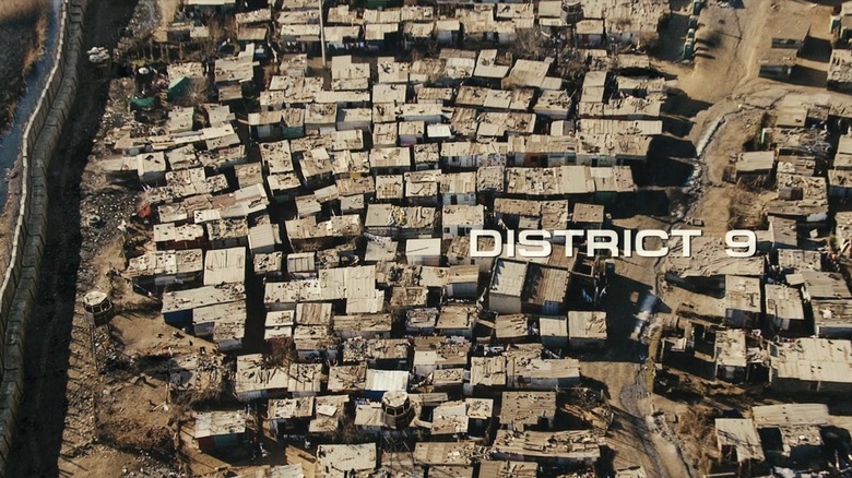 Overhead view of District 9