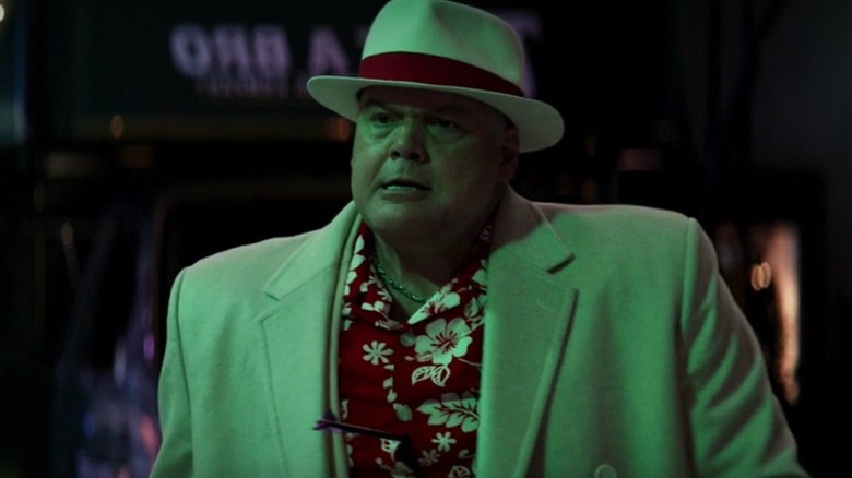 Kingpin looks left