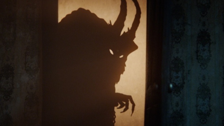 Krampus's shadow