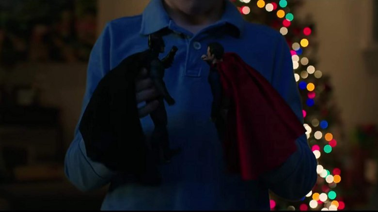 Superhero toys in Shazam