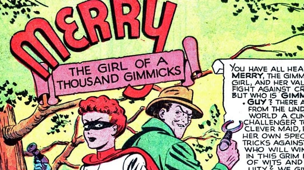 Merry, the girl of a thousand gimmicks, from DC Comics