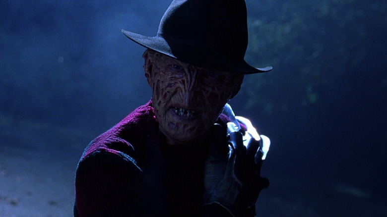 Freddy Krueger angry