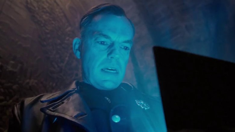 Hugo Weaving in Captain America: The First Avenger