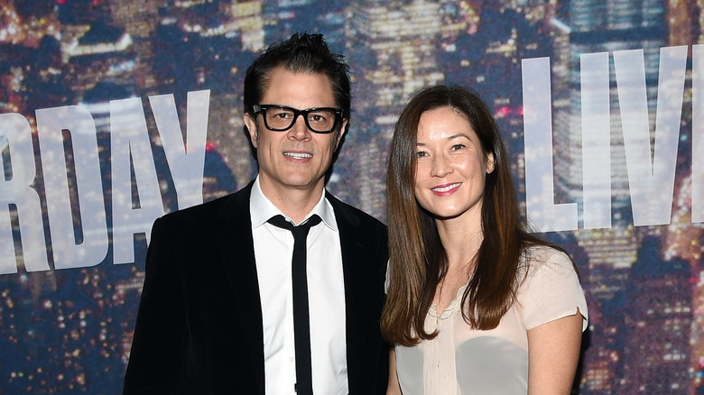 Johnny Knoxville with Naomi Nelson