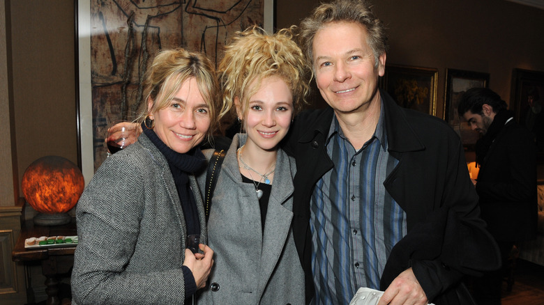 Juno Temple and her parents