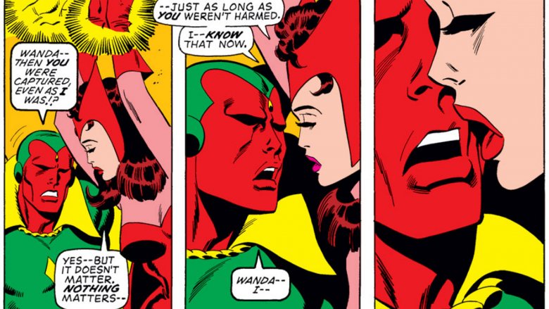 Scarlet Witch and Vision