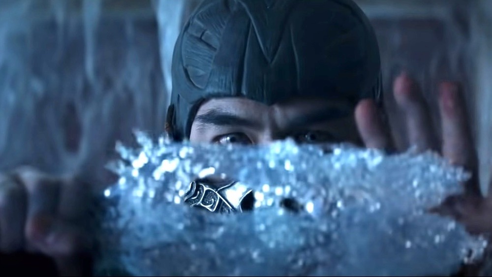 Sub-Zero creates his ice sword