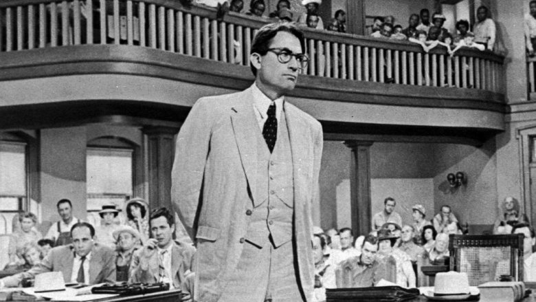 Gregory Peck in To Kill a Mockingbird