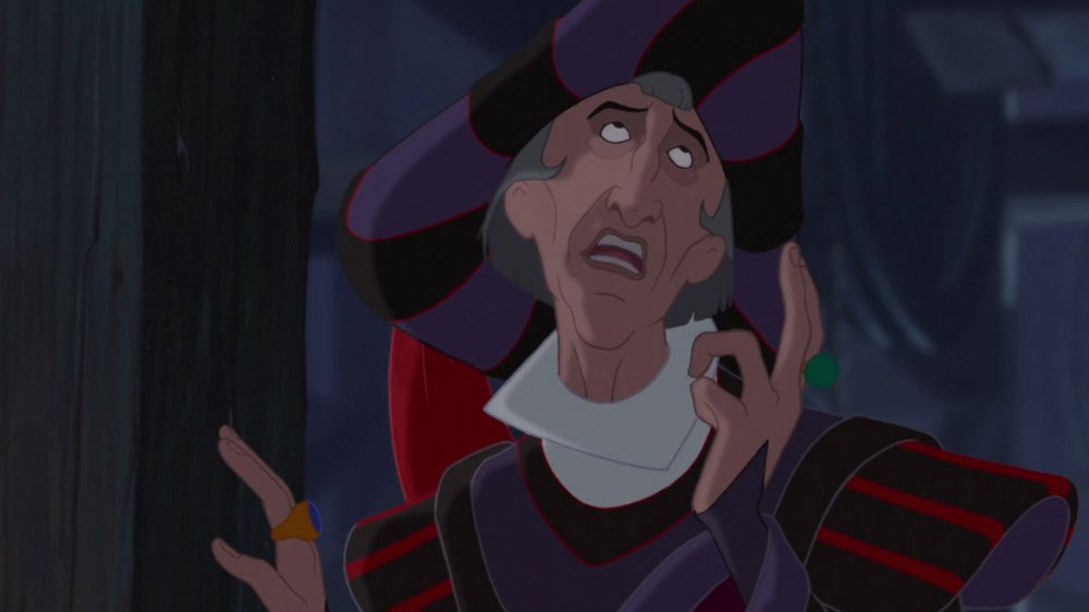 Claude Frollo (Tony Jay) in The Hunchback of Notre Dame