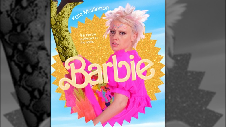 Weird Barbie character poster