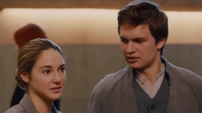 Tris and Caleb together before the Choosing Ceremony