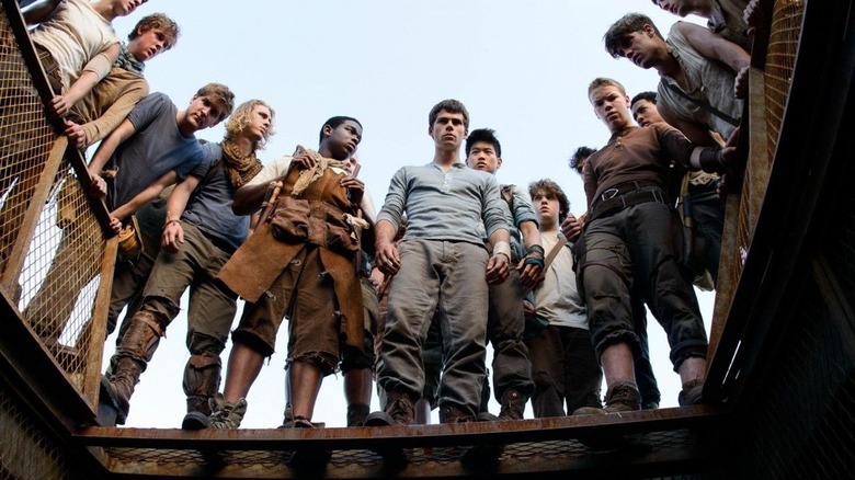 Gladers standing by the Pit